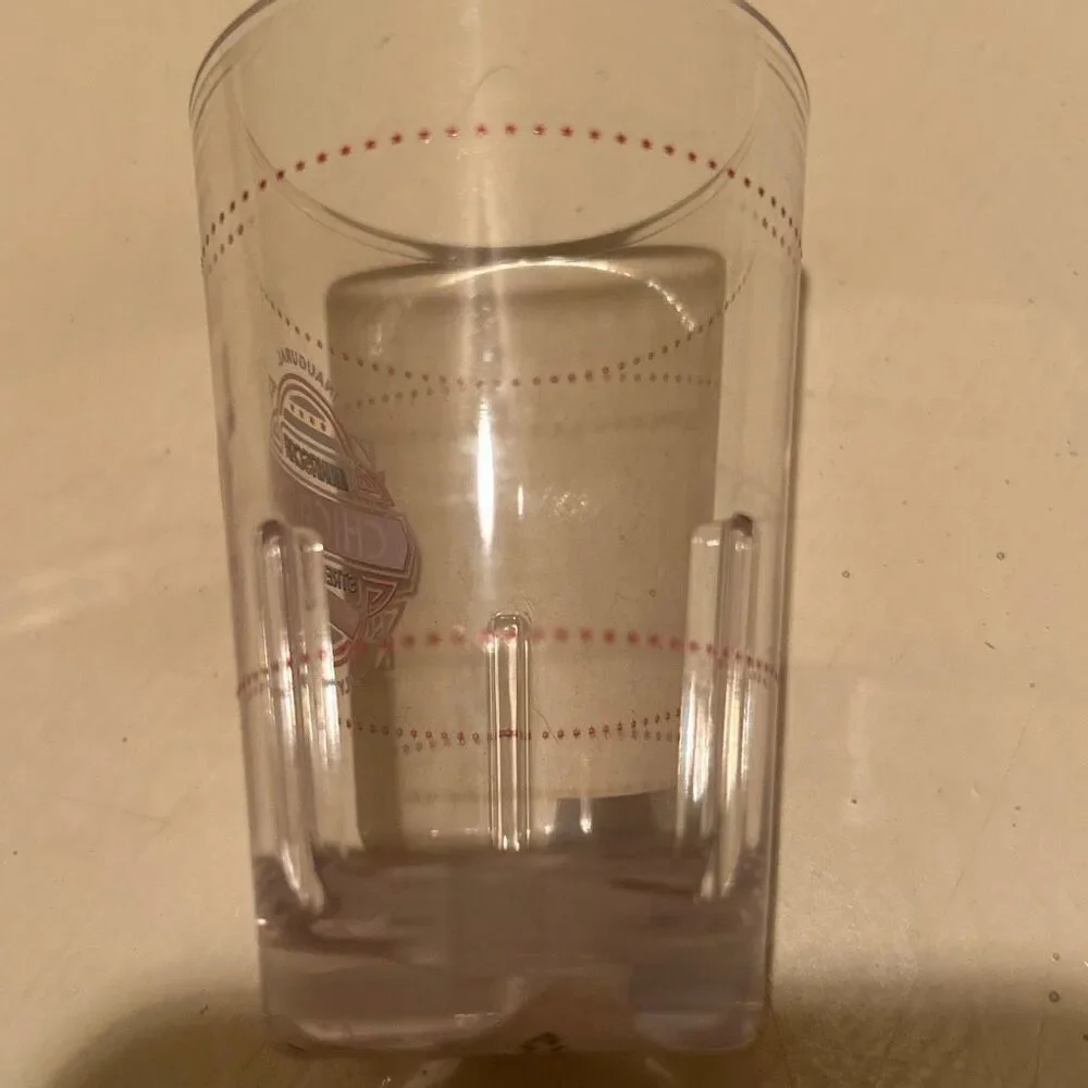 NASCAR Plastic Shot Glass Street Race Weekend 2023 Official Merch Bar Decor NWT